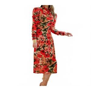 NEW ESTEEM COUTURE alma puff sleeve dress in floral